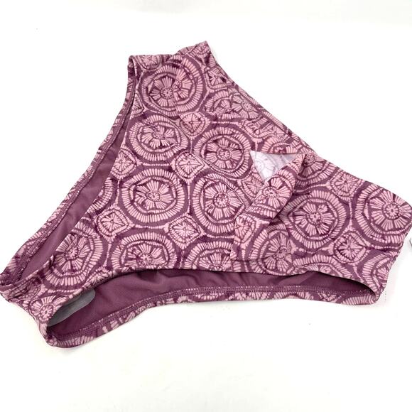 Shade & Shore Pink Mandala Print Bikini Bottom Size Small NWT - Picture 6 of 7